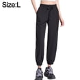 thumbnail image 2 of Pantalones deportivos para mujer: pantalones deportivos para mujer con bolsillos, pantalones de descanso para hacer yoga, hacer ejercicio y correr, 2 of 6