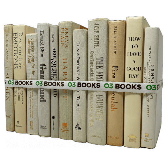 Creme Decorative Books