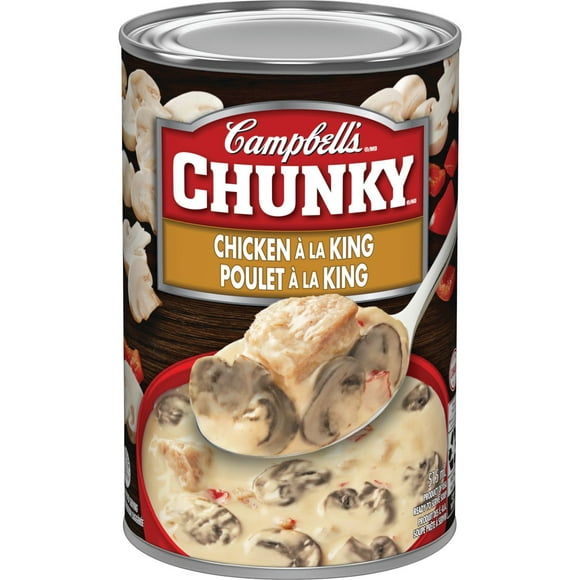 Campbell's® Chunky® Chicken à la King Ready to Serve Soup, Shelf Stable, Ready to serve soup 515 mL