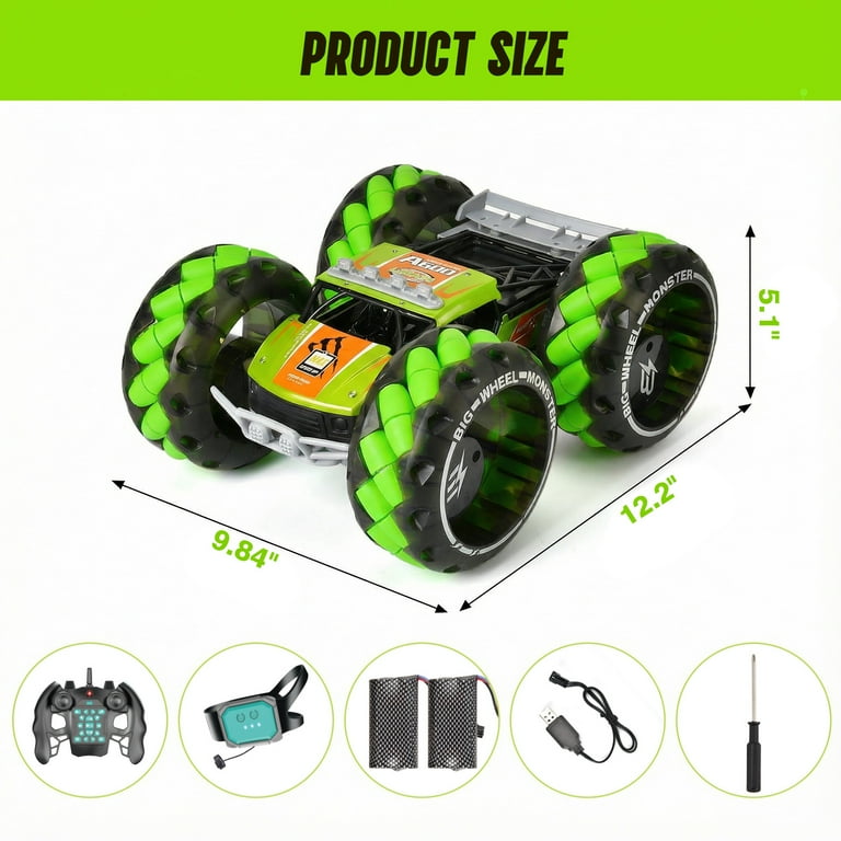 RC Car Off Road Monster, Keenstone 1:10 Giant Wheel Remote Control