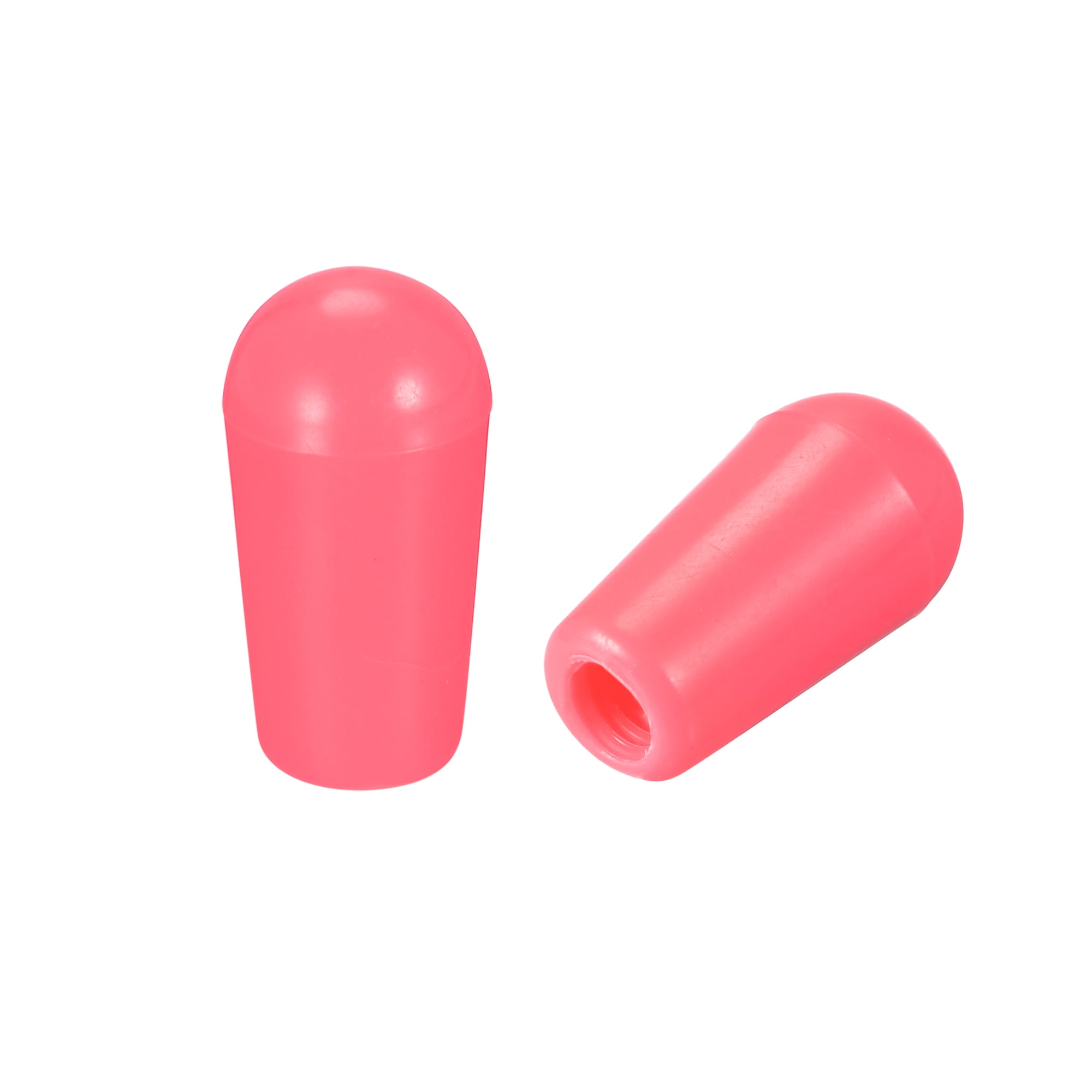 Uxcell Guitar Toggle Switch Knob Cap Pink Cover ABS 8mm Dia for 3 Way
