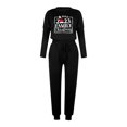 thumbnail image 4 of Moxiu Women 2 Piece Outfits Sweatsuit Christmas 2023 Lounge Sets for Women Two Piece Long Pants Outfit Lightweight Long Sleeve Crewneck Pullover Tops Long Pants Tracksuit, 4 of 5