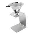 thumbnail image 4 of Filtre à Café Réutilisable Main Support de Café en Acier Inoxydable pour Café, 4 of 12