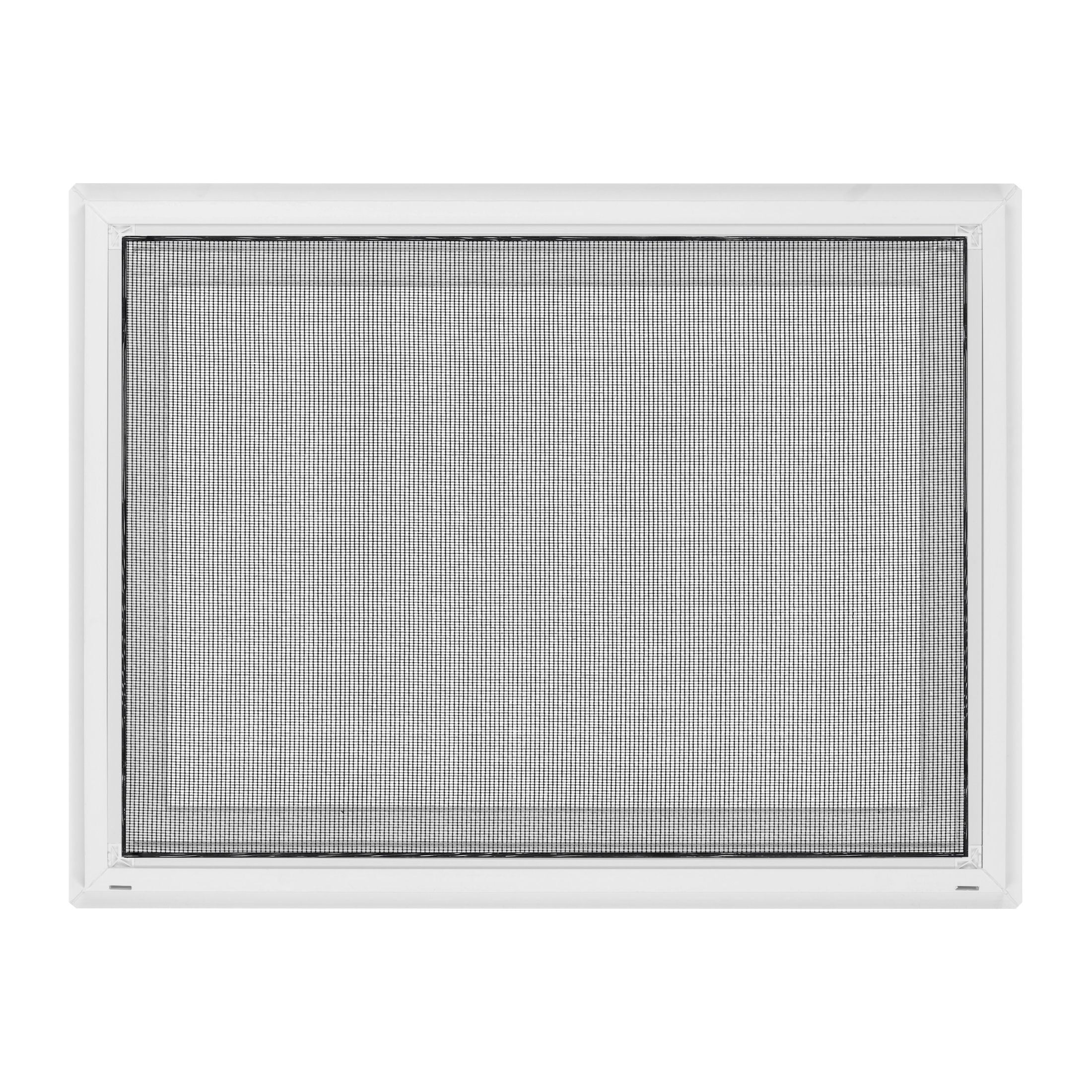 32 in. x 24 in. White Vinyl Double-Pane Insulated Basement Hopper Window with Screen