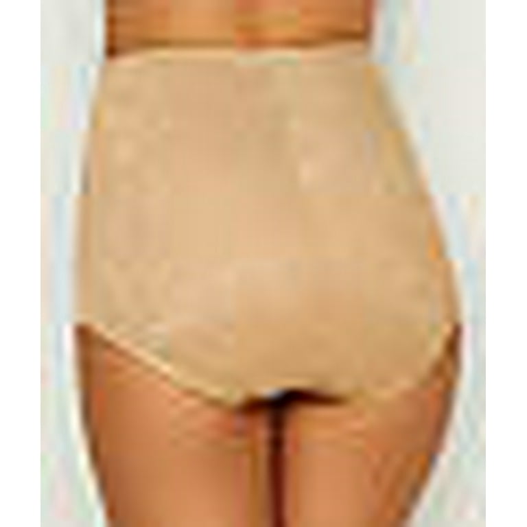 Women's Maidenform 6854 Flexees Ultimate Slimmer Control Brief Panty (Body  Beige M)