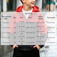 thumbnail image 3 of Atogsazn Kids Girls Full Zip Raincoat Children Casual Windproof Long Sleeve Rain Jacket Lightweight Tops Clothes Red 7-8 Years Fashion, 3 of 9