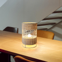 Arturesthome Japanese B&B Zen Rattan Floor Lamp