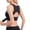Black, variant on Posture Corrector Bra for Women Front Closure Wireless Support Bra with Wide Straps Full Coverage