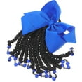 thumbnail image 4 of Extension de Queue de Cheval 8.3x5.5x1in Bleue pour Enfants Extensions de Cheveux Tressées pour Filles, 4 of 9
