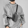 thumbnail image 6 of Crossbody Bag, Chest Bag, Men's Nylon Shoulder Bag Large Capacity Multifunctional Outdoor Travel Street Casual, 6 of 6