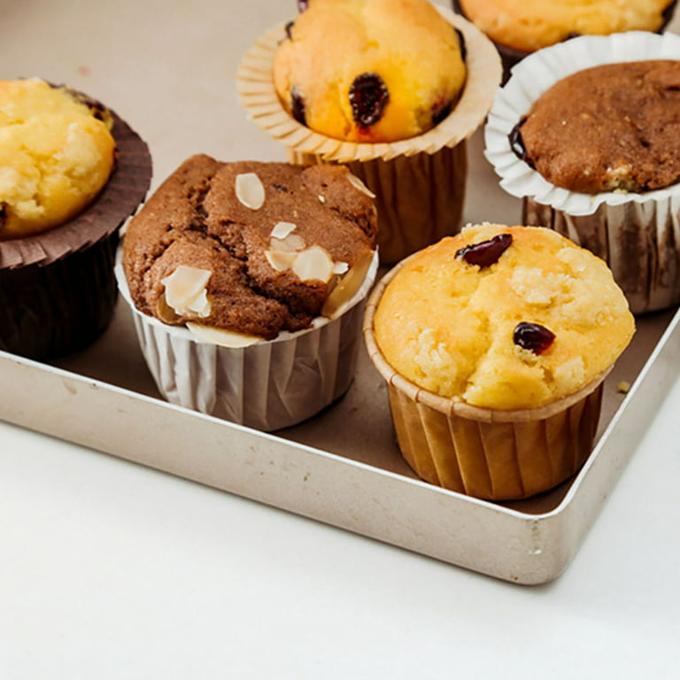 60pcs Cupcake Muffin Liners Natural