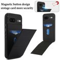 thumbnail image 2 of Allytechgroup Wallet Case for Google Pixel 8 with Credit Card Slot, PU Leatehr Phone Case with Stand RFID Blocking Shockproof Back Cover for Google Pixel 8 for Women Men, Black, 2 of 5