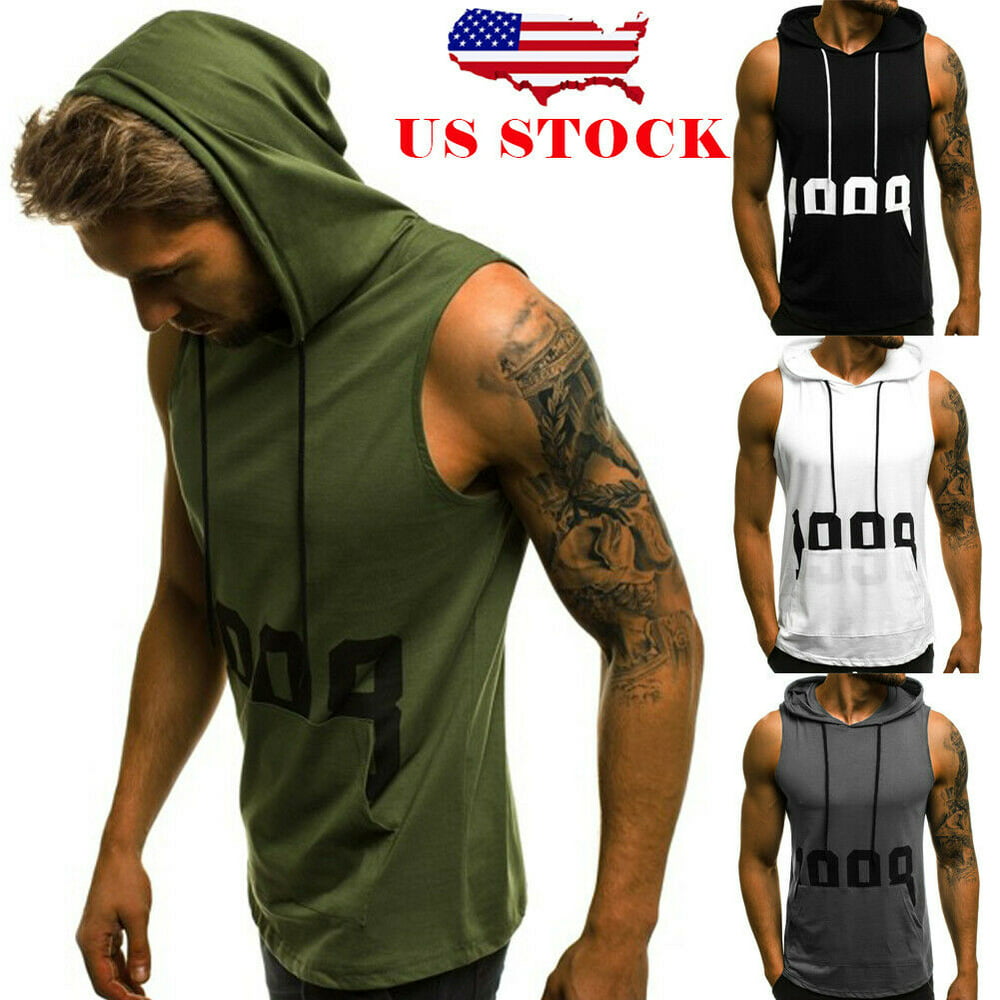  Workout hoodie vest for Fat Body