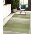 thumbnail image 4 of Palette Decorative Rug, Abstract Vortex Swirls and Shapes Pattern Vibrant Pastel Color Gradients, Quality Carpet for Bedroom Dorm and Living Room, 6 Sizes, Olive Green, by Ambesonne, 4 of 4