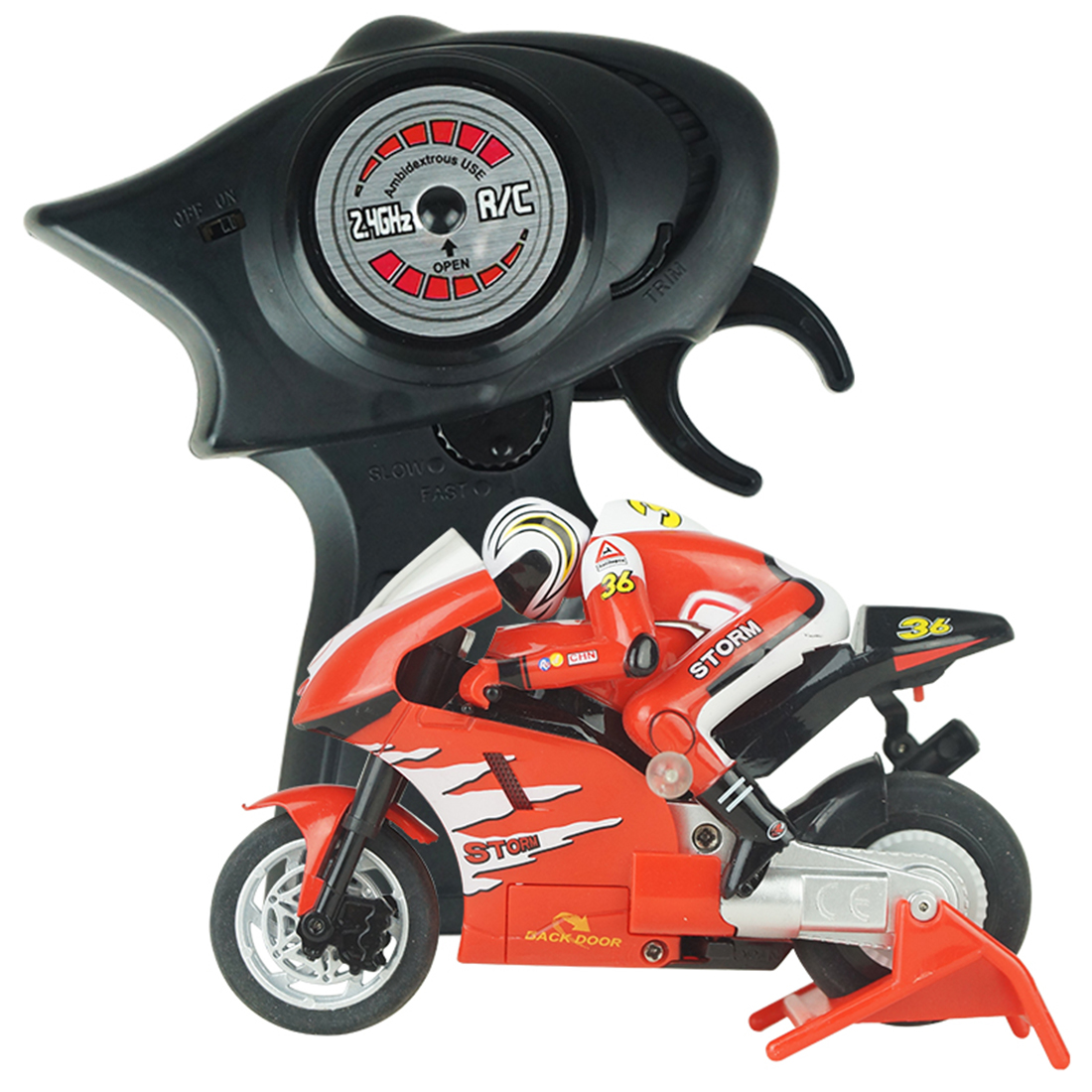 8012 Creative Mini Magic Prestige RC Motorcycle High Speed Car Toy for