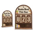 thumbnail image 2 of Decoration, Wooden Handicraft, Bookshelf Accessory, Christmas, Multicolor, 1 Count, 2 of 7