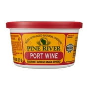 Pine River Port Wine Gourmet Cheese Spread 8oz (3 Pack) Shelf Stable