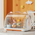 thumbnail image 2 of Lolynie Portable Baby Bottle Drying Rack With Lid – Detachable Water Filter Tray – Storage Rack For Bottles And Accessories, 2 of 8