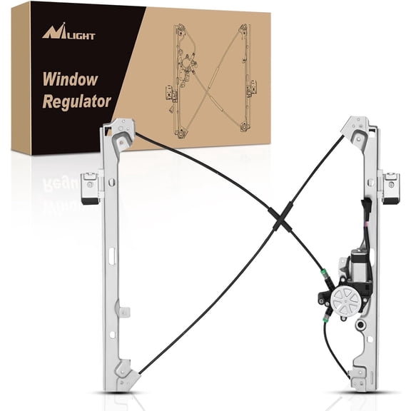 Nilight Front Passenger Side Power Window Regulator/Motor Compatible with 2001 2002 2003 2004 2005 2006 Chevrolet Avalanche Silverado Suburban Tahoe GMC Sierra Yukon XL 1500 2500 3500 741-645