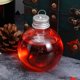 thumbnail image 2 of ColoMX 12 botellas transparentes con adorno, rellenables, para bebidas, leche, zumos y dulces, bodas y fiestas. Uso versátil en diversos entornos. 150 ml., 2 of 8