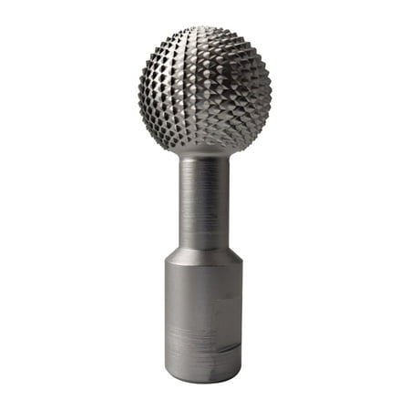 

Carbon Steel Ball Gouge Wood Carving Polishing Engraving Drilling Bits Grinding Head Sphere Rotary Burr for Angle - 10mm