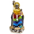 thumbnail image 1 of Santa Muerte 7 potencias Suprema Sentada 30 Cm Curada + Libro, 1 of 4