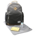 thumbnail image 6 of Eddie Bauer Bridgeport Backpack Diaper Bag with Insulated Pockets, Gray, 6 of 9