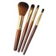 thumbnail image 1 of Juego de 4 brochas de maquillaje para ojos, sombra de ojos, delineador de ojos, brochas para cejas, brochas para labios, kit de brochas para mezclar ojos al azar, 1 of 5