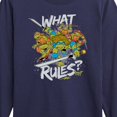 thumbnail image 3 of Teenage Mutant Ninja Turtles - What Rules - Toddler & Youth Long Sleeve Graphic Tee, 3 of 5