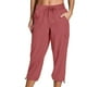 thumbnail image 1 of Karight Women's Cargo Capris Loose Fit Casual Hiking Pants Lightweight Quick Dry Joggers Outdoor Workout Pants with Pockets, 1 of 8