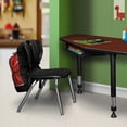 thumbnail image 2 of Andy 15" Stack Plastic Chair (8 pack)- Black, 2 of 6