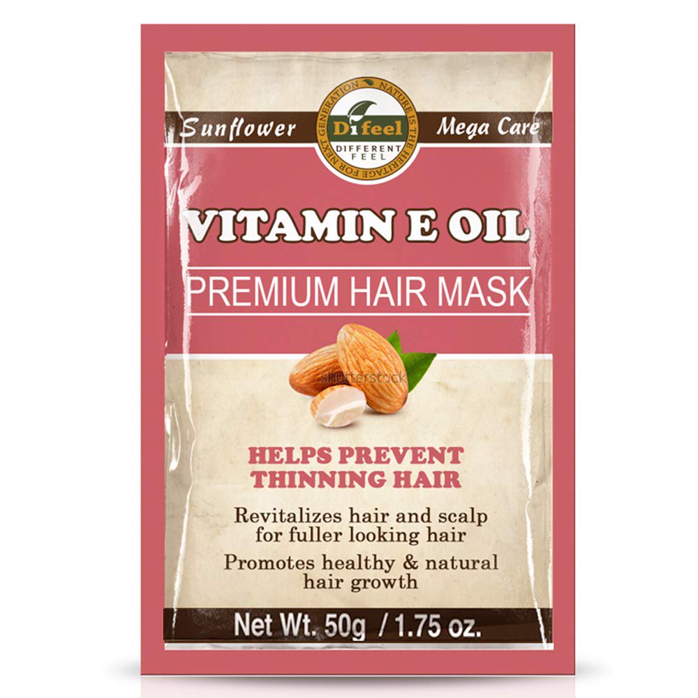 Difeel Premium Hair Mask Vitamin E Oil 1.75 ounce (3Pack) Walmart