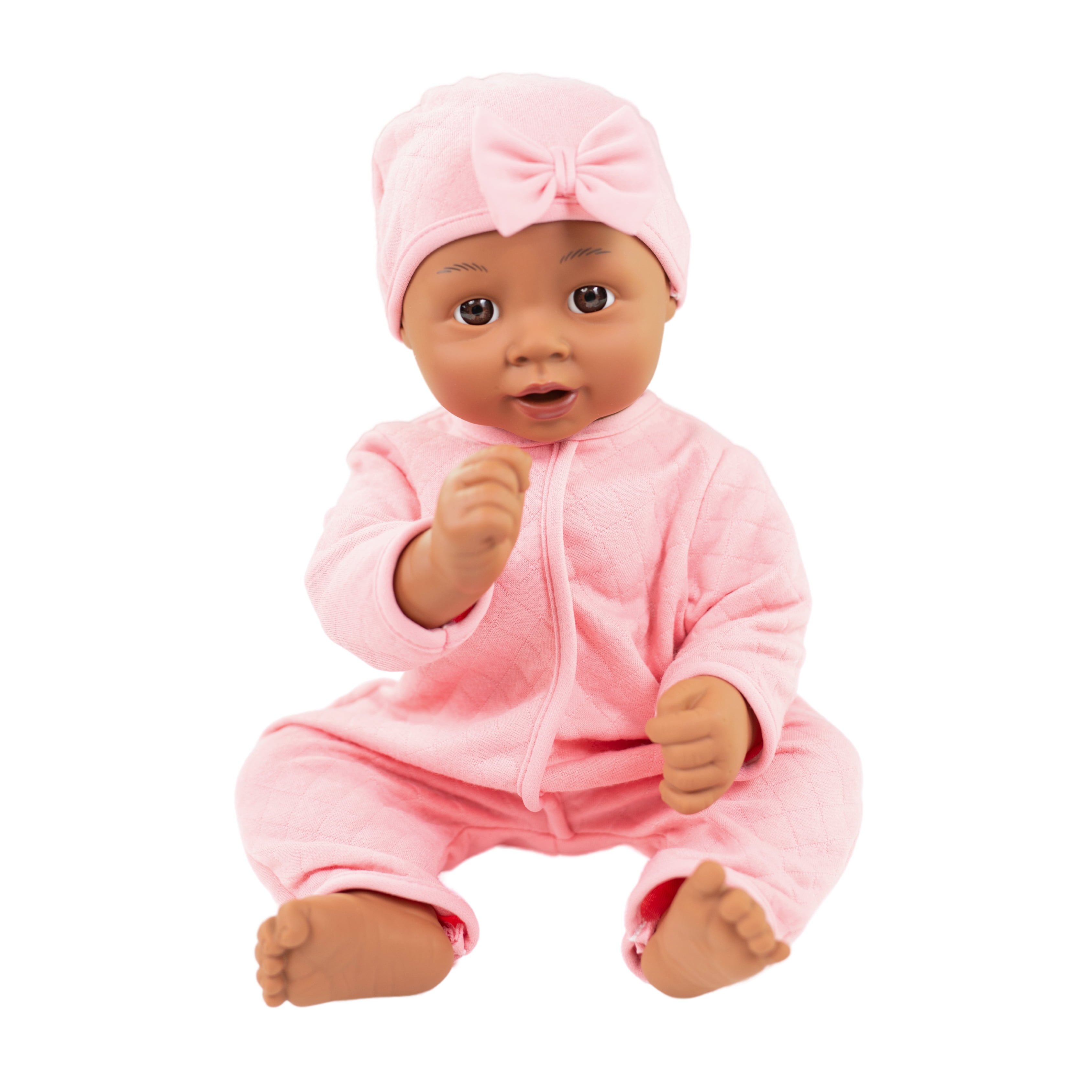 My Sweet Love Newborn Baby Doll Play Set, Rose Pink Outfit, 14-inch Doll, 8 Pieces Included