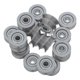 thumbnail image 1 of Houderco 20Ud Polea Con Rodamiento V Acero Carbono Para Guía De Riel Duradera, 1 of 8