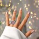 thumbnail image 4 of unbranded De Con Anillo Para Dedo Unisex En Color Rosa Con Elegante, 4 of 7