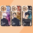 thumbnail image 2 of Moda Claro Anime Ojos De Ángel Jujutsu Kaisen Gojo Satoru Geto Suguru Caso Del Teléfono Para Samsung Galaxy A21S A31 A50 A50S A30S A30 A20 A22 A22S A23 A24 A32 A33 A42 4G 5G Carcasa, 2 of 4