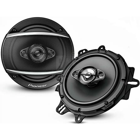 2 Pioneer TS-A1680F 350 Watts A-Series 6.5" 4-Way Coaxial Car Audio Speakers