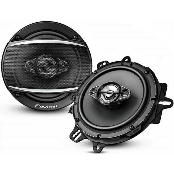 2 Pioneer TS-A1680F 350 Watts A-Series 6.5" 4-Way Coaxial Car Audio Speakers