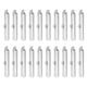thumbnail image 1 of 150uds Deslizantes Extremo Cierres Unique Bargains 25mm Tubo Bola Cuenta Deslizador Engarce Extremos Plata Blanco, 1 of 6