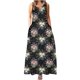 thumbnail image 1 of Vestido de tirantes de camisola con estampado de manga corta con estilo de verano para mujer OAVQHLG3B Store lin121212, 1 of 4