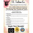 thumbnail image 3 of Face Magic: Forever Young- Anti-Aging Hydration Tallow & Goat Milk Cleanser Bar, 3 of 6