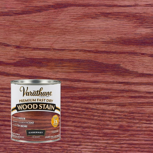 Varathane Premium Fast Dry Wood Stain262016, Quart