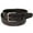 Brown, variant on CTM Embossed Leather Money Belt with Removable Buckle