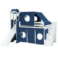 thumbnail image 5 of Twin Size Loft Bed with Tower - Blue, 5 of 9