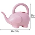 thumbnail image 2 of Regadera de elefante rosa de 1 L, regadera de plástico con forma de elefante, regadera novedosa, regaderas con forma de animal, teteras creativas para jardinería, flores, plantas y suculentas en, 2 of 6