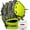 Black/Volt, variant on Ortiz34 9" Graffiti Youth T-Ball Baseball Glove, Right Hand Throw, Easy Close, No Break-In, Lightweight, Black/Red