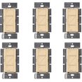 thumbnail image 1 of Interruptor Regulador Inteligente Lutron Caseta 150W LED Sin Neutro Paquete de 6 Marfil, 1 of 9