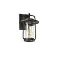 thumbnail image 2 of Lighting JEFFREY Transitional 1 Light Rubbed Bronze Outdoor Wall Sconce 13" Height, 2 of 7