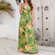 thumbnail image 1 of WILLBEST Vestidos De Verano Para Mujer, Vestido Largo Elegante Sin Mangas Con Cuello En V Y Estampado Floral Belleza De Talla Grande Para Mujer De Verano 2023, 1 of 3