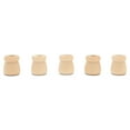 thumbnail image 4 of Bean Pot Candle Cups, 5/8 Inch, 1/4 Inch Hole, Pack of 50 Unfinished Wood Candle Holders, Wood Turnings for Crafts, by Woodpeckers, 4 of 7